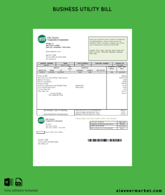 C & L Electric Cooperative Corporation Fatura İşletme Fatura