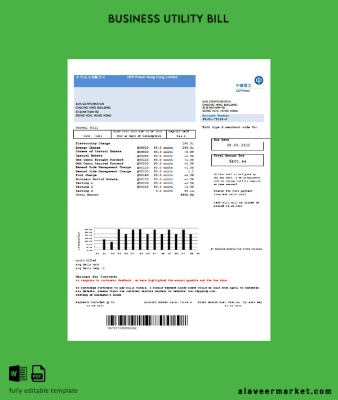 CLP Power Hong Kong Limited Fatura İşletme Fatura