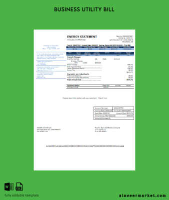 California PG&E (Pacific Gaz and Electric Şirket Fatura İşletme Fatura