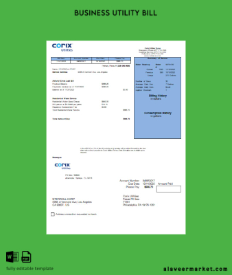 Corix Utilities İşletme Fatura