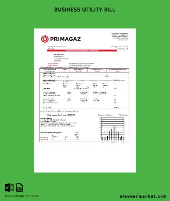 Danimarka Primagaz Danimarka Gaz İşletme Fatura Fatura