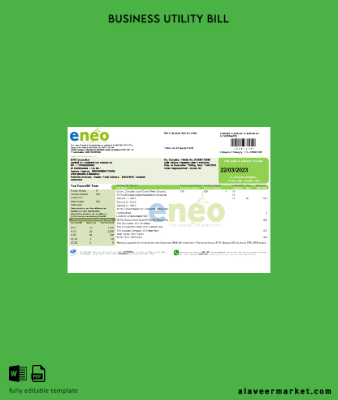 ENEO Elektrik Fatura İşletme Fatura