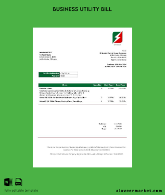 Etiyopya Etiyopya Electric Power Şirket Elektrik İşletme Fatura Fatura