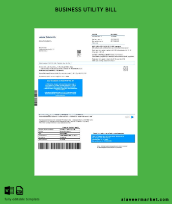 Finlandiya Oomi Palvelut Oy Elektrik İşletme Fatura Fatura in word and pdf formats