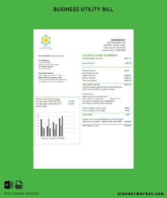 Green Energy Association of İsrail Fatura İşletme Fatura