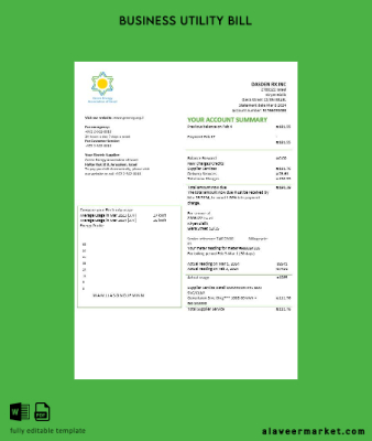 İsrail Green Energy Association of İsrail İşletme Fatura Fatura
