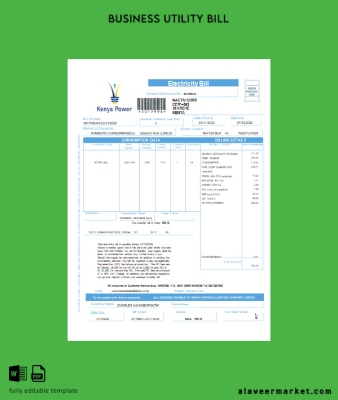 Kenya Power Fatura İşletme Fatura