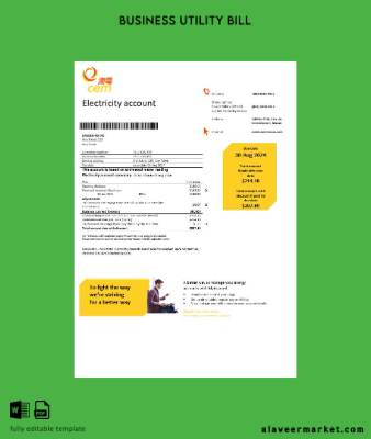 Macau CEM Elektrik İşletme Fatura Fatura