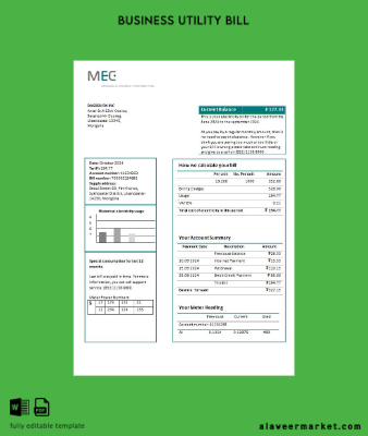 Moğolistan Energy Corporation (MEC) Elektrik İşletme Fatura Fatura