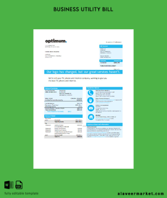 Yeni York Optimum cablevision İşletme Fatura
