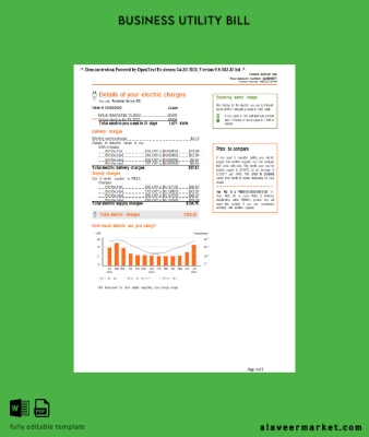 Yeni York PSEG Fatura İşletme Fatura page 4