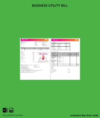 Nijerya Spectranet amazing internet internet İşletme Fatura Fatura 1-2 pages