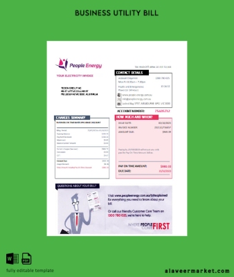 People Energy Elektrik Fatura İşletme Fatura