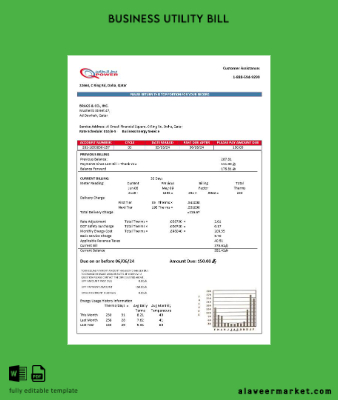 Katar Power Şirket Elektrik İşletme Fatura Fatura