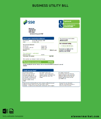 SSE Energy Fatura İşletme Fatura
