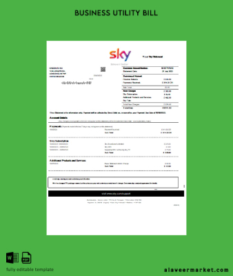Sky Fatura İşletme Fatura