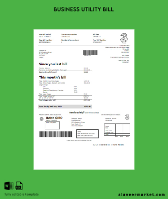 Three İrlanda (Hutchison) Limited Fatura İşletme Fatura