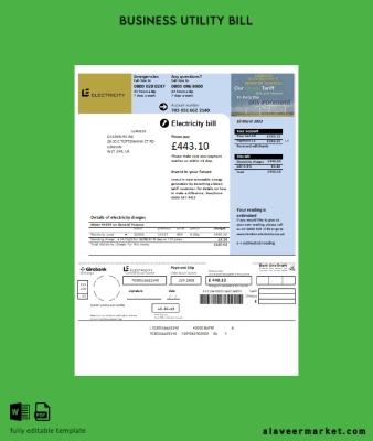 UK Elektrik Fatura İşletme Fatura