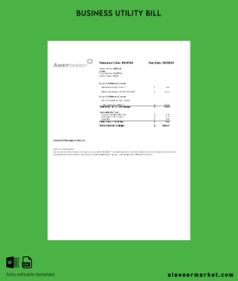 USA Ambit Energy İşletme Fatura Fatura 3 page