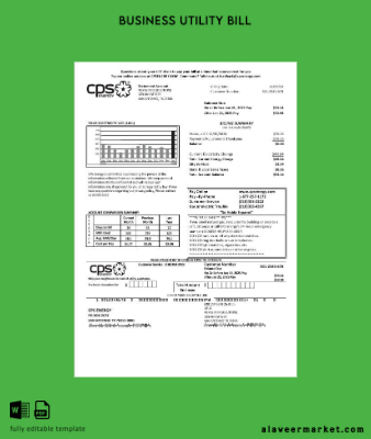 USA CPS ENERGY Fatura Fatura