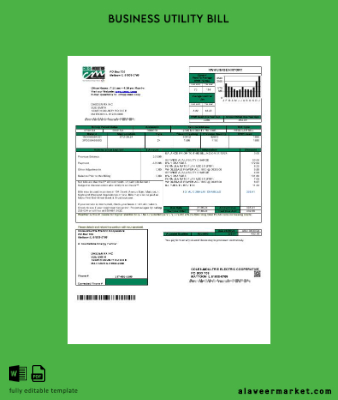 USA Coles – Moultrie İşletme Fatura Fatura