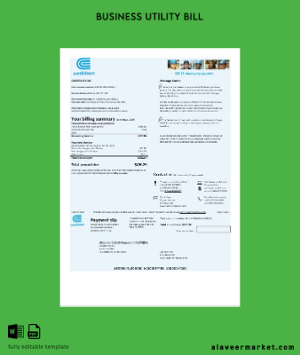 USA Con Edison Elektrik İşletme Fatura Fatura