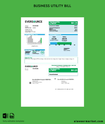 USA Eversource Gaz İşletme Fatura Fatura