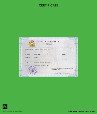 Malawi death Sertifika