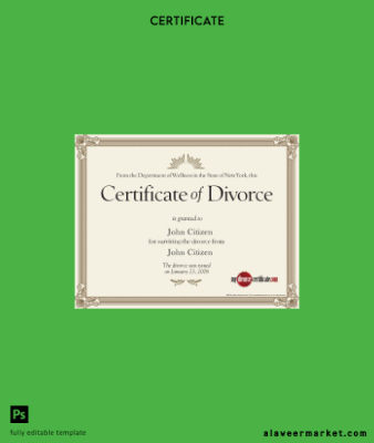 Yeni York Department wellness divorce Sertifika
