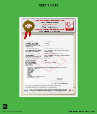 Turkish Standards Institution Sertifika