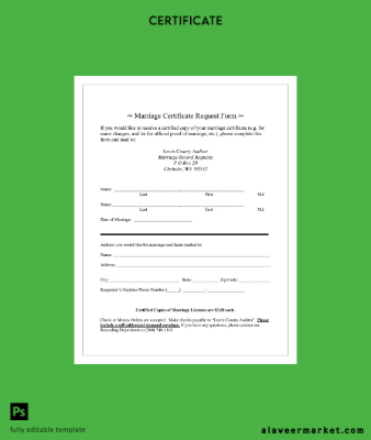 USA Chehalis county marriage Sertifika