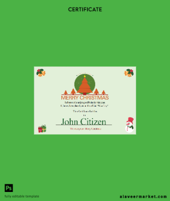 USA Christmas Gift cert