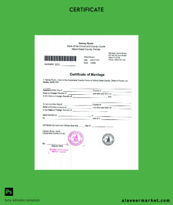 USA Circuit and county courts of Kimlik Kartı marriage Sertifika