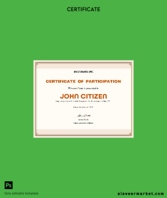 USA Participation cert Version 2
