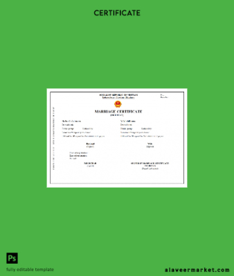 Vietnam Marriage registrar marriage Sertifika