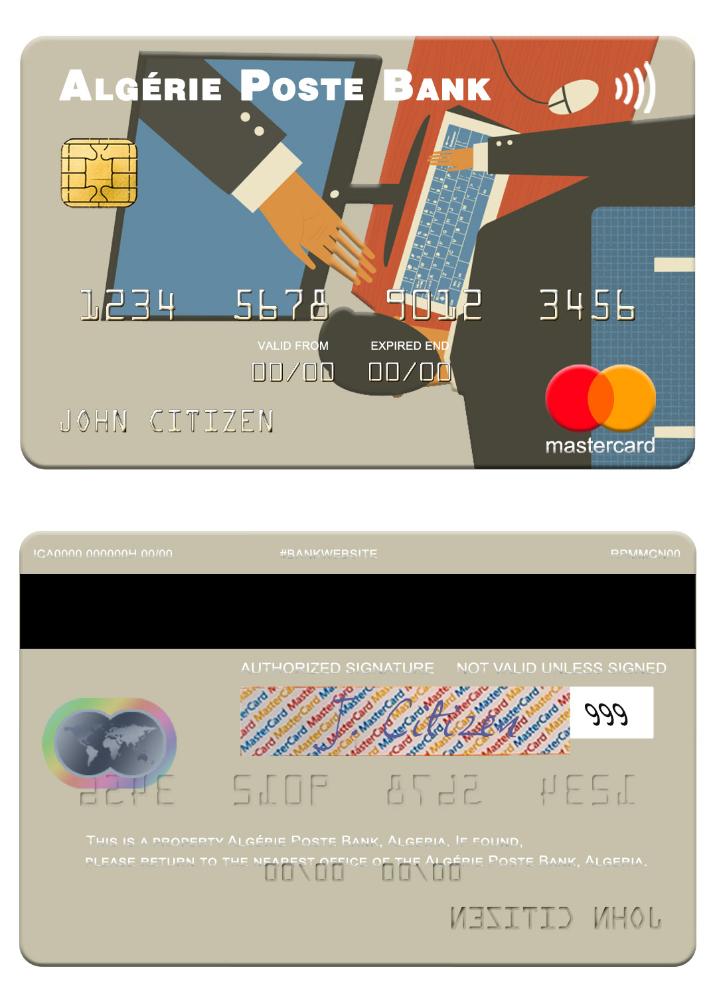 Algeria Alg_rie Poste Bank mastercard