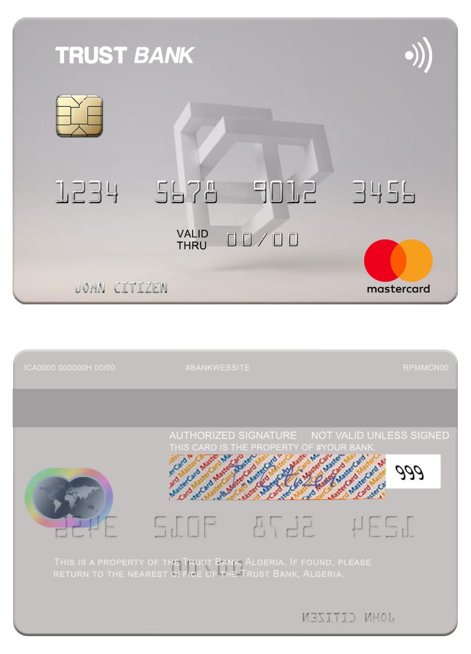 Algeria Trust Bank Alg_ria mastercard