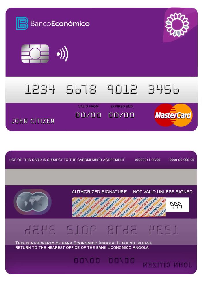 Angola Economio bank mastercard
