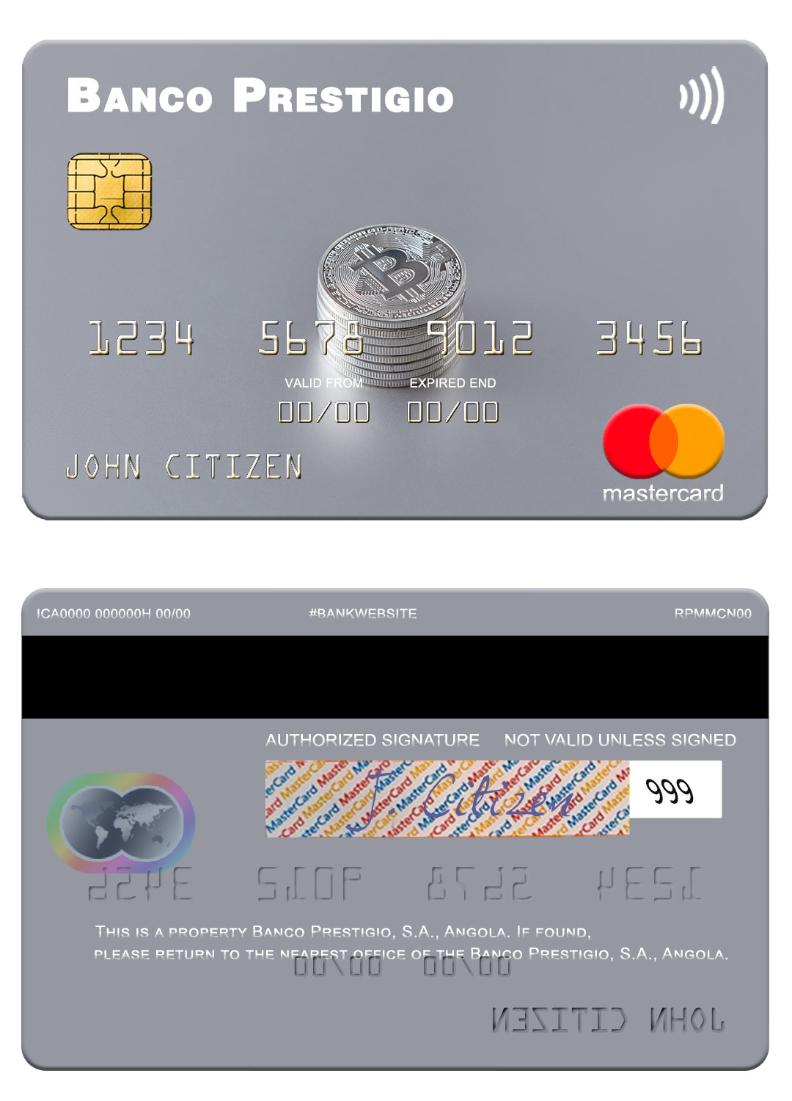 Angola Banco Prestigio, S.A. mastercard