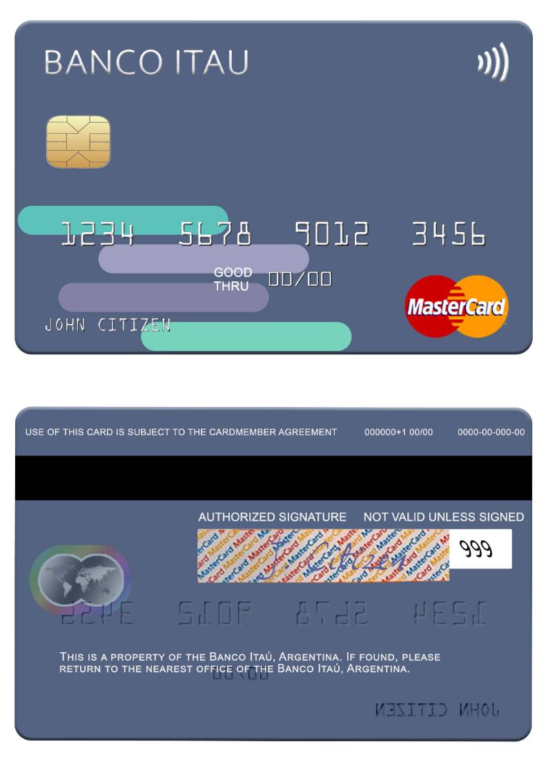 Argentina Banco Ita_ Argentina mastercard