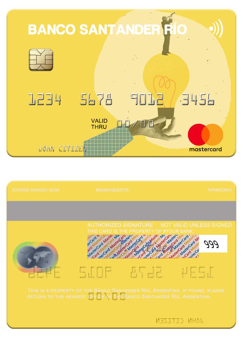 Argentina Banco Santander R_o mastercard