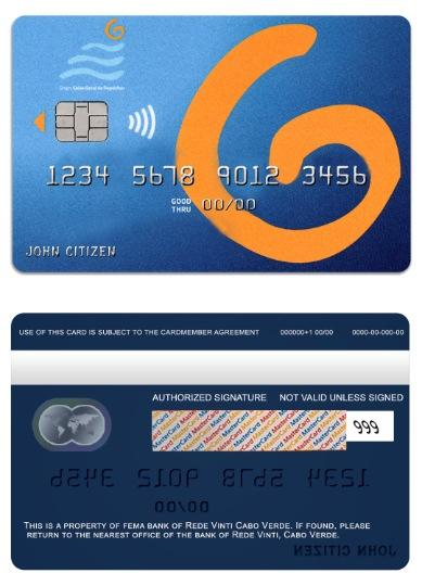 Cabo Verde Rede Vinti bank visa card