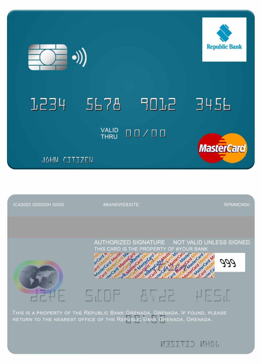 Grenada Republic Bank Grenada mastercard
