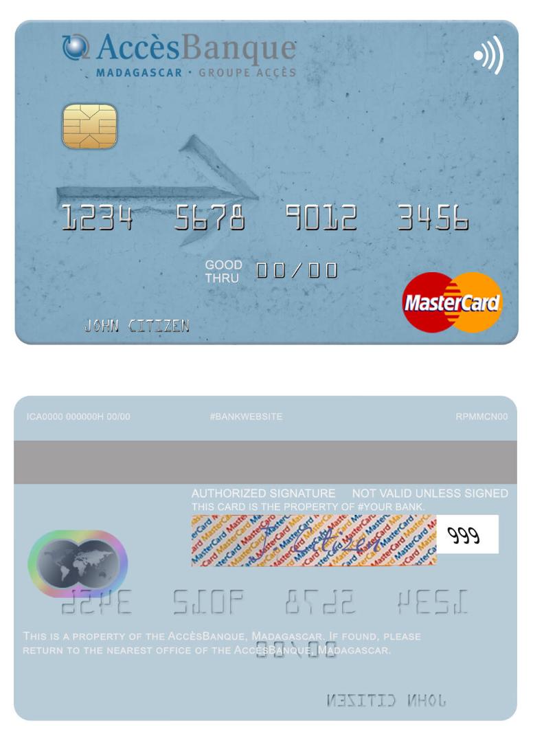 Madagascar Acc_sBanque mastercard