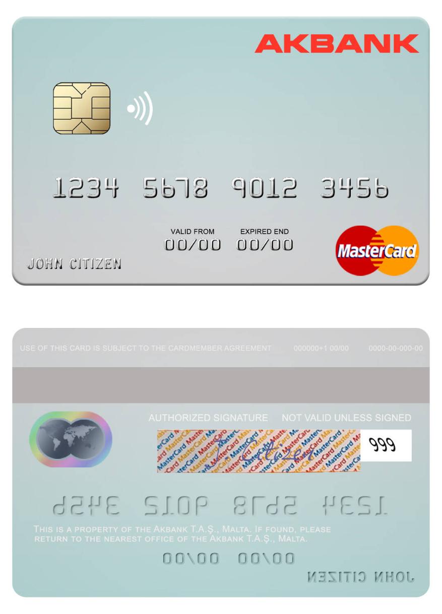 Malta Akbank T.A._. mastercard