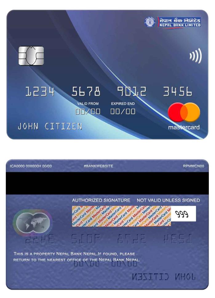 Nepal Bank Nepal mastercard