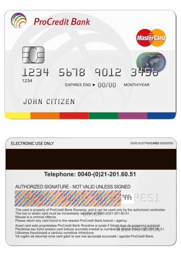 Romania ProCredit MasterCard