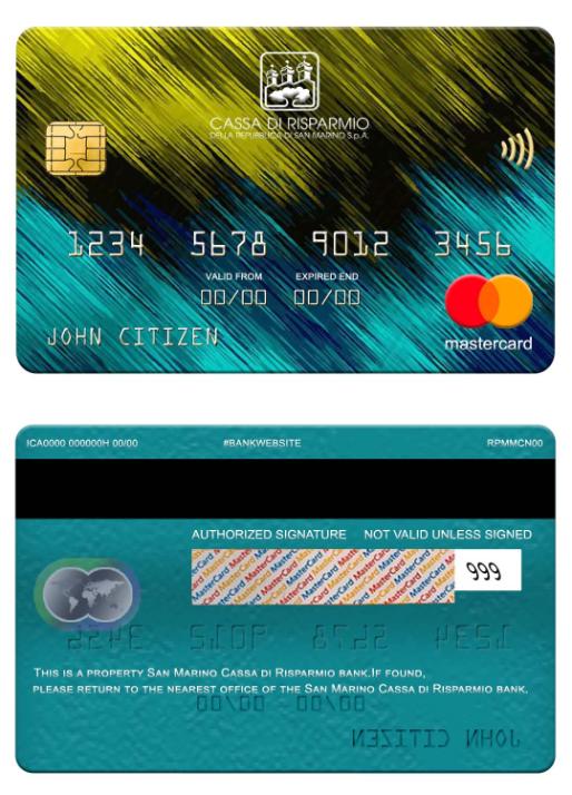 San Marino Cassa di Risparmio bank mastercard