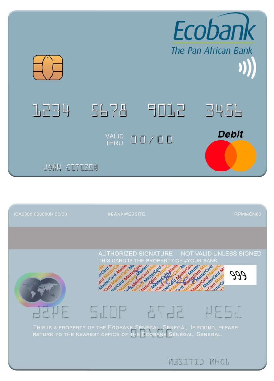 Senegal Ecobank S_n_gal mastercard