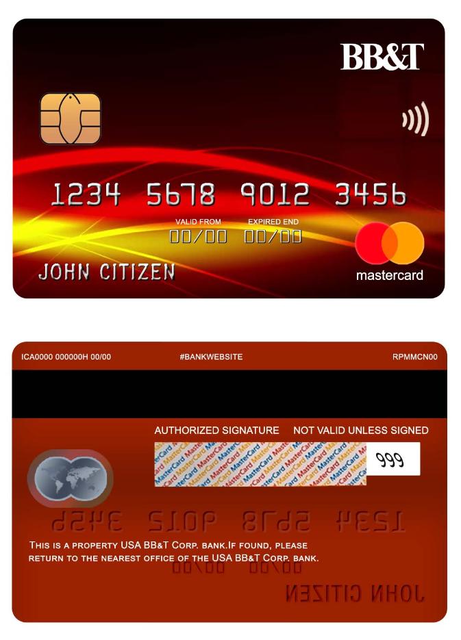 USA BB&T Corp. bank mastercard